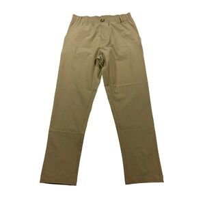 Courtside Kids Tan Recycled Polyester Stretch Chino Pants Size 13/14